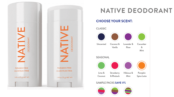 Native Deodorant Promo Code and Coupons