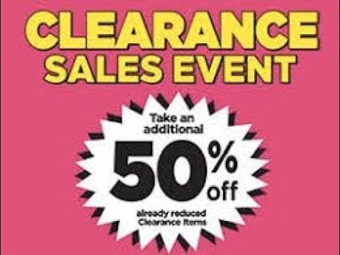 Clearance Sale Event 2020